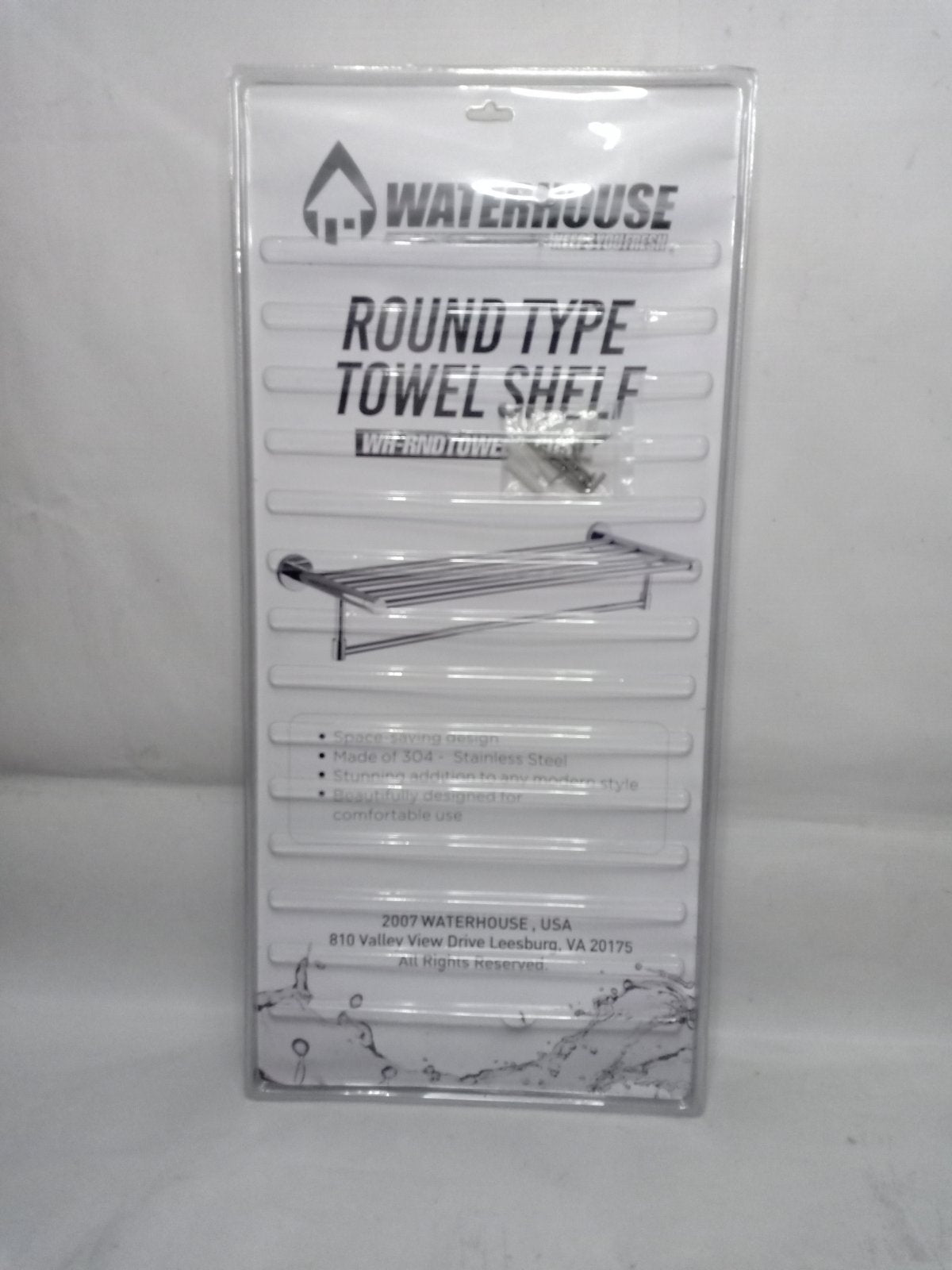 WATERHOUSE WH-RNDTOWEL3-SUS Round type towel shelf