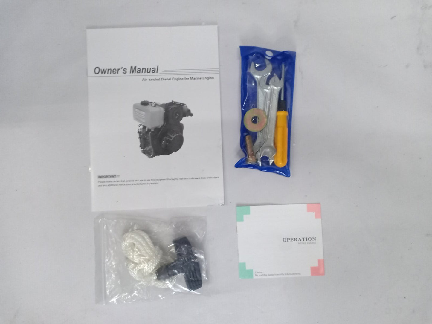 YAMMA Air Cooled Diesel Engine 16.5 HP (Marine Pulley)