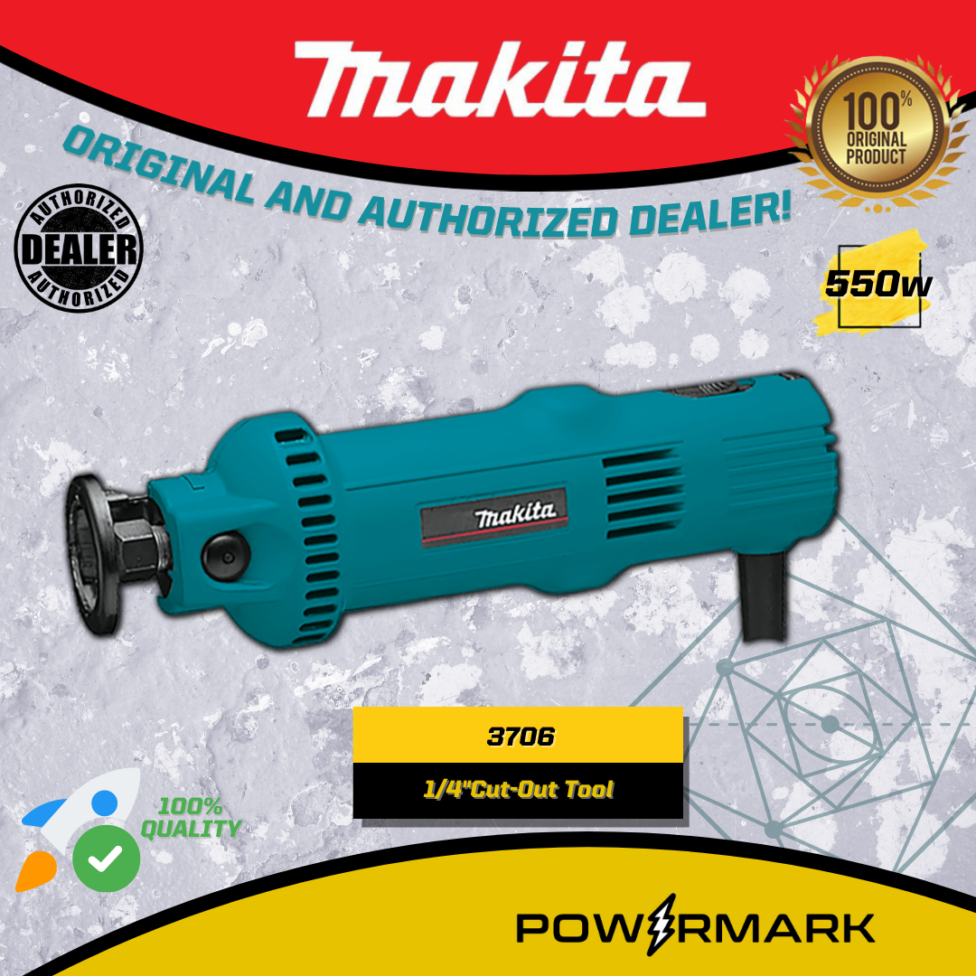 MAKITA 3706 Cut-Out Tool 550W (1/4″)