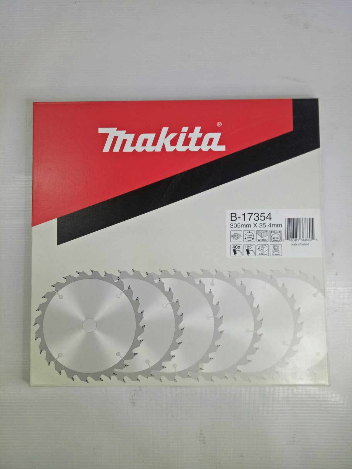 MAKITA B-17354 TCT Circular Saw For Wood 12" 40T