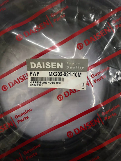 DAISEN MX202-021-10M High Pressure Hose 10M for Kawasaki and Fujihama Pressure Washer