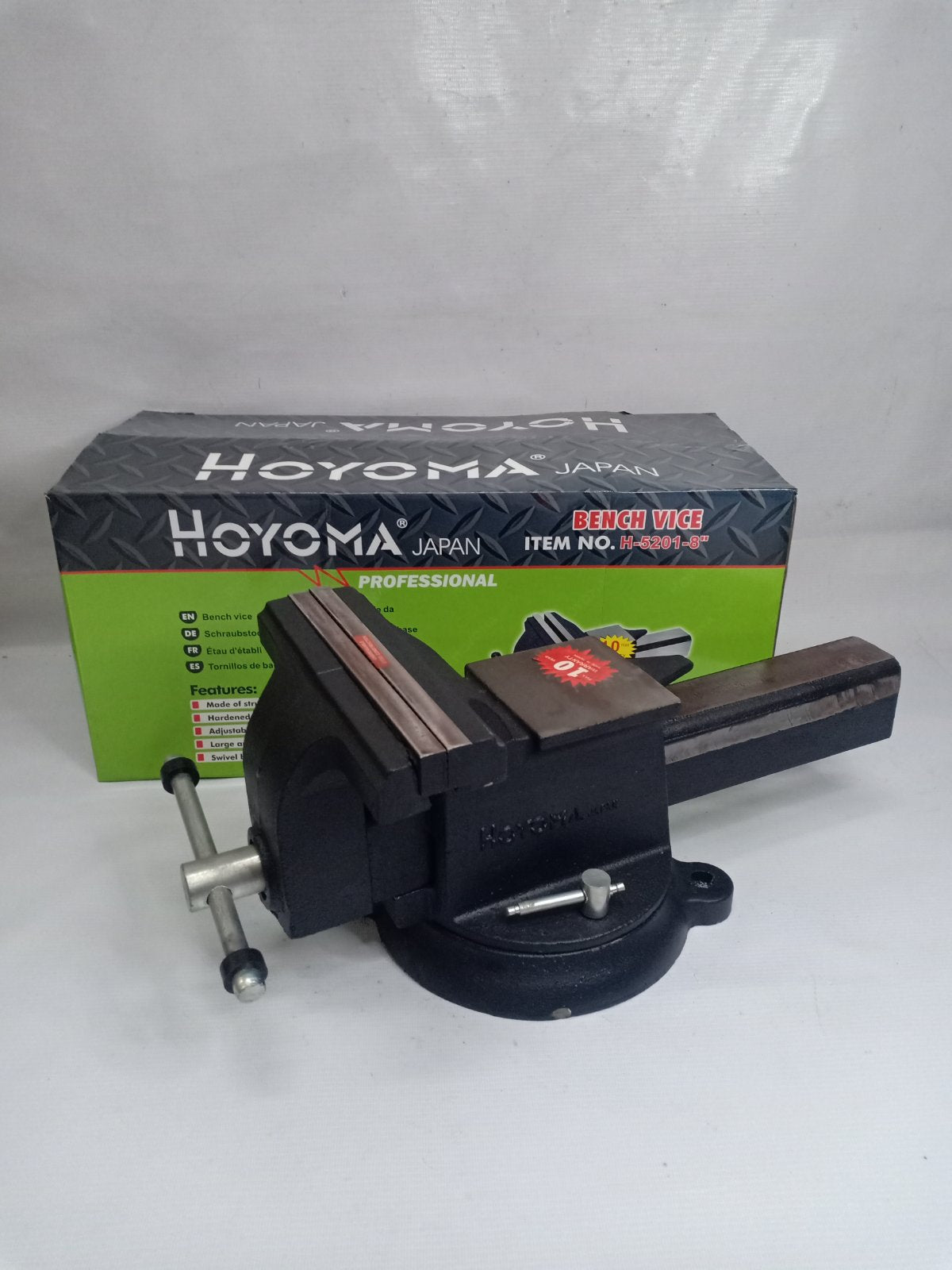 Hoyoma H-5201-8 Bench Vise 8 inches (200 mm)