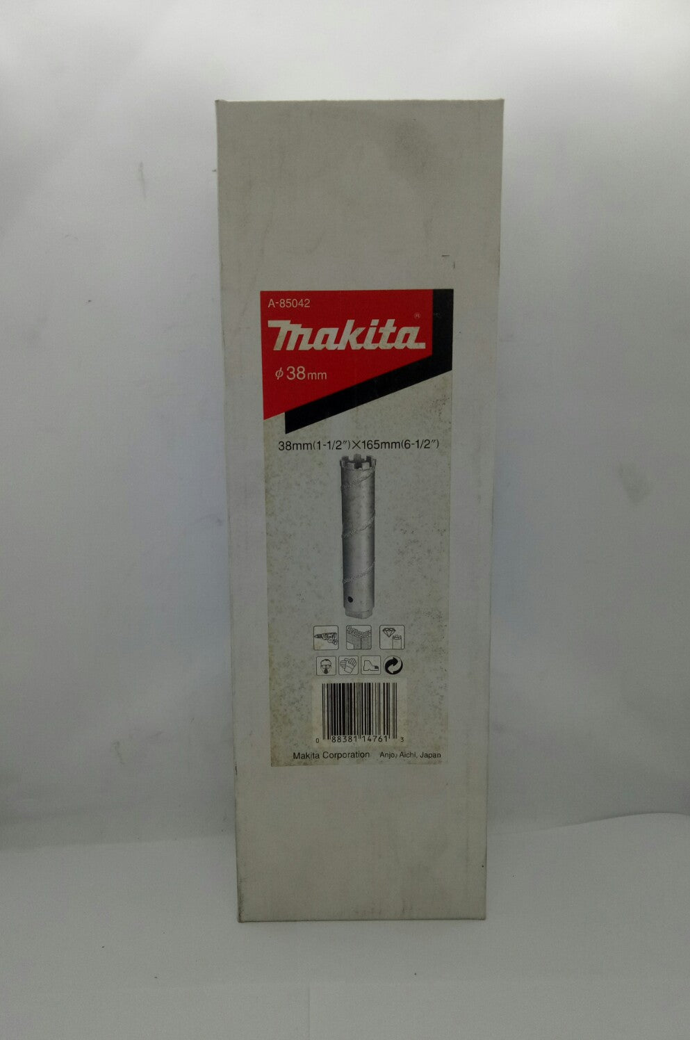 MAKITA A-85042 Center Bit For Diamond Core Bit (Dry) 38mm