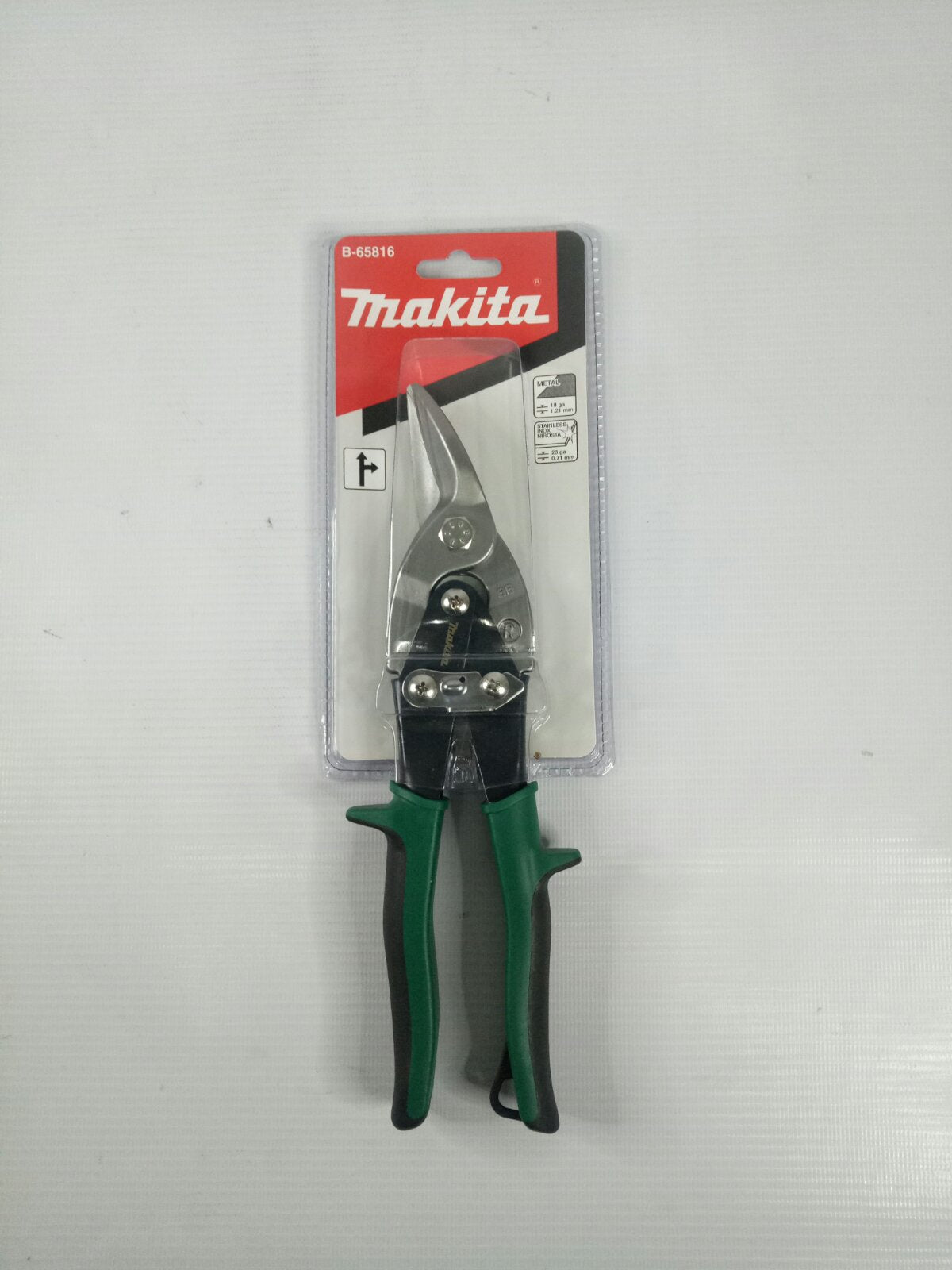 MAKITA B-65816 – Aviation Snip Cuts Right