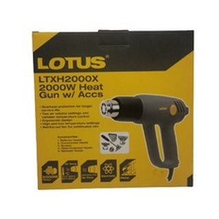 LOTUS LTXH2000X Heat Gun 2000W with Accessories