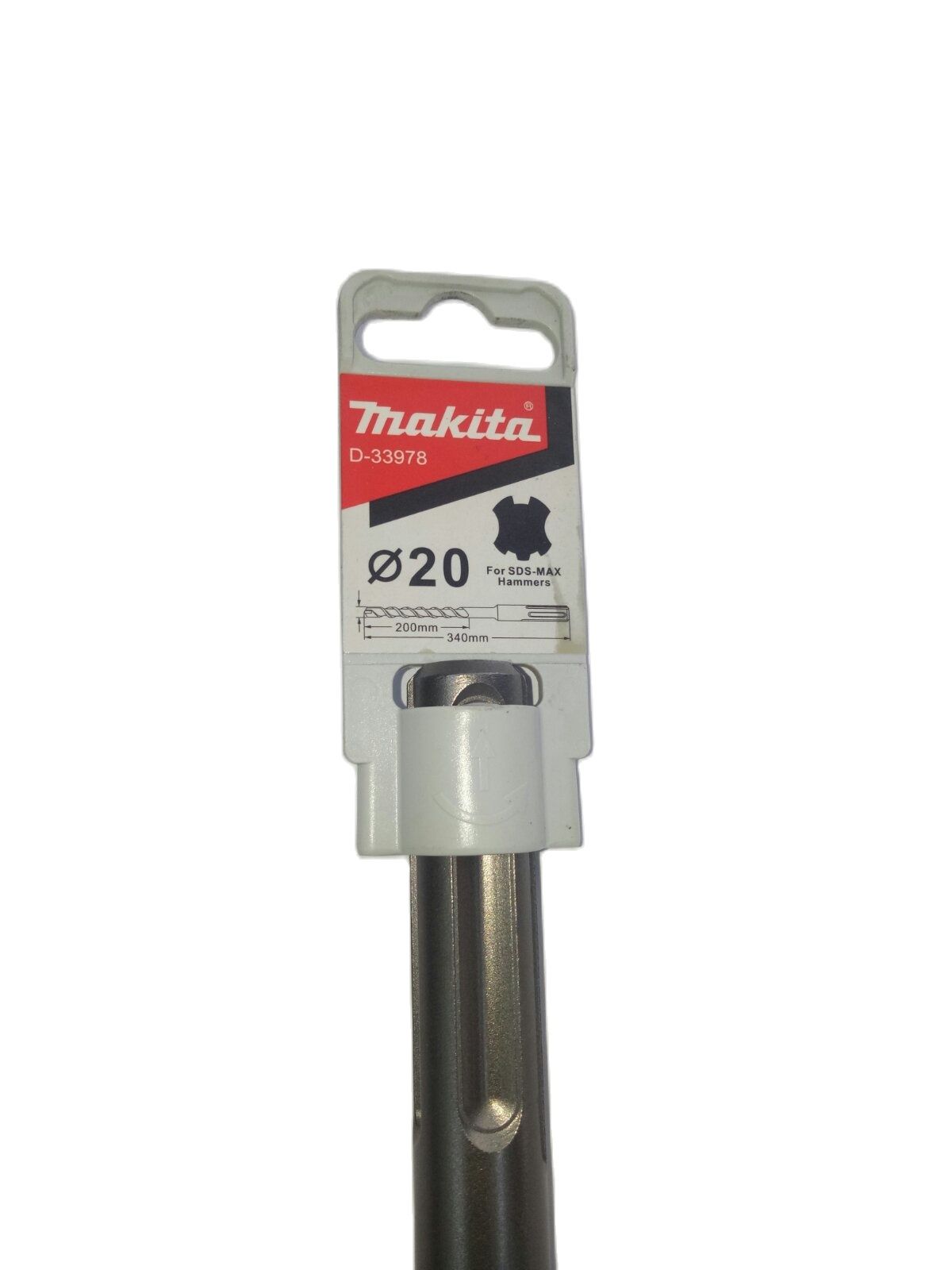MAKITA D-33978 TCT Drill Bit (4 Cutter) for SDS-MAX Hammers 20mm