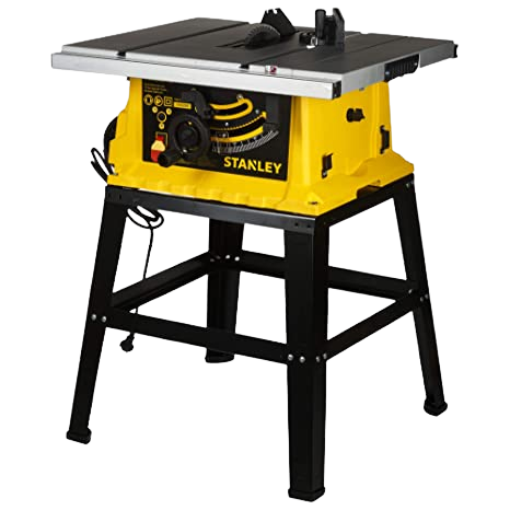 STANLEY SST1801 Table Saw Machine with Stand 10" (1800W)