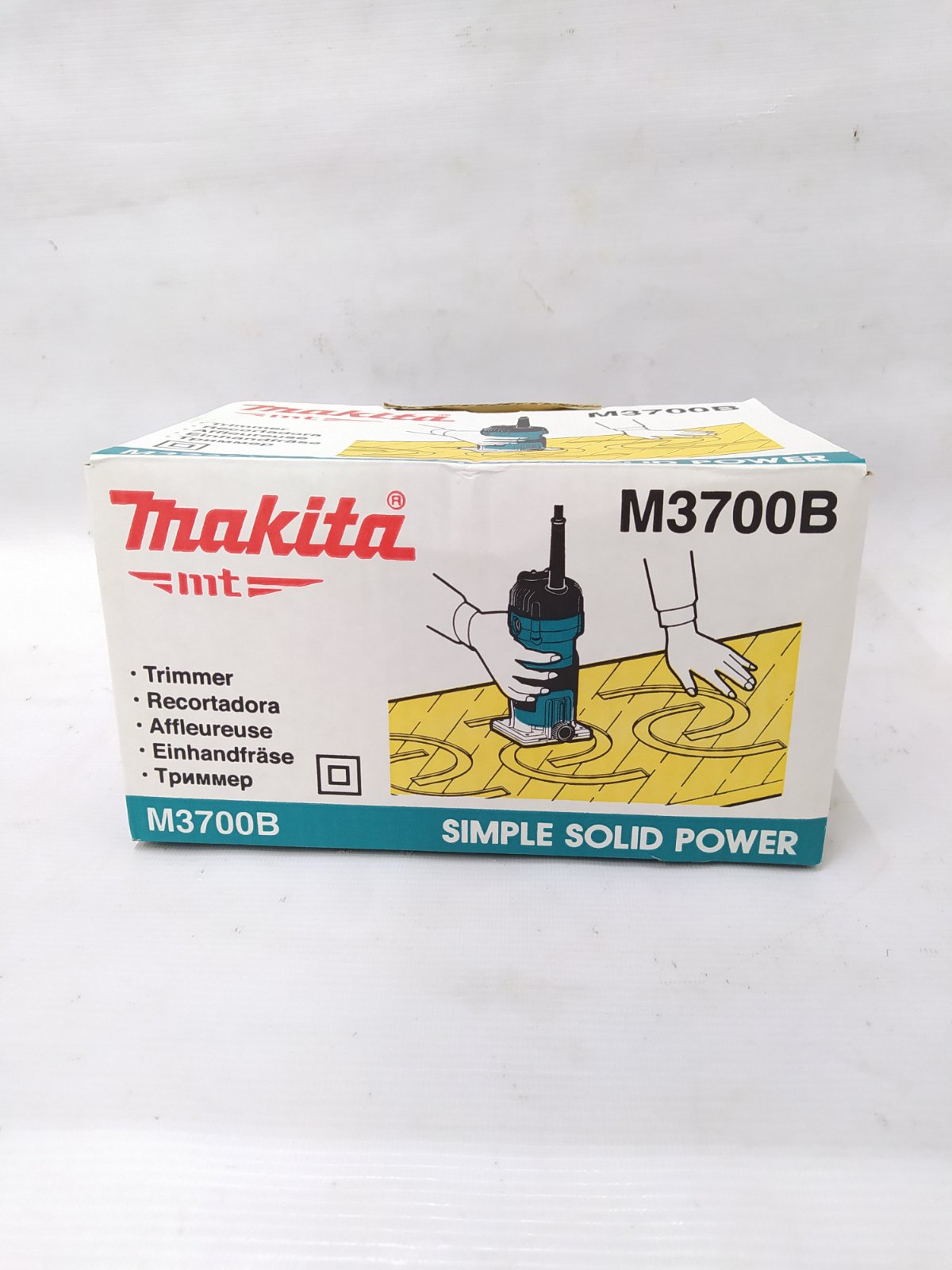 MAKITA M3700B Trimmer 530W (1/4″)