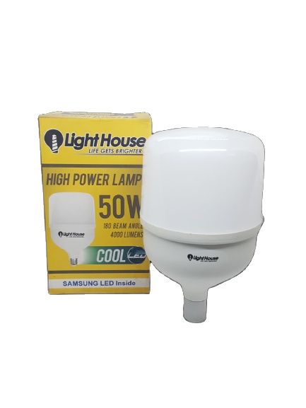 LIGHTHOUSE Cool Led LHHPL-50W High Powered Lamp 4000 Lumens 50W (Samsung Led Inside)