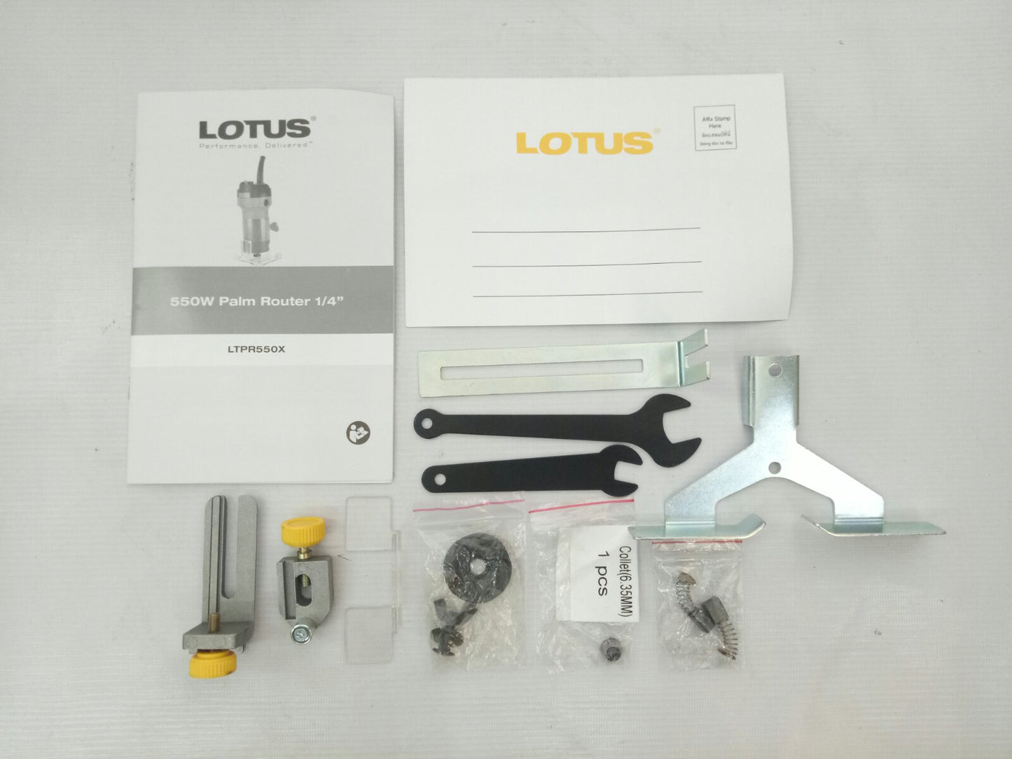 LOTUS LTPR550X Palm Router 550W 1/4"