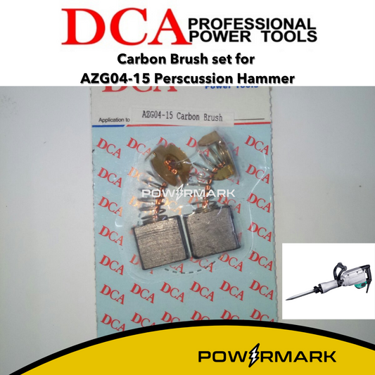 DCA Carbon Brush set for AZG04-15 Perscussion Hammer