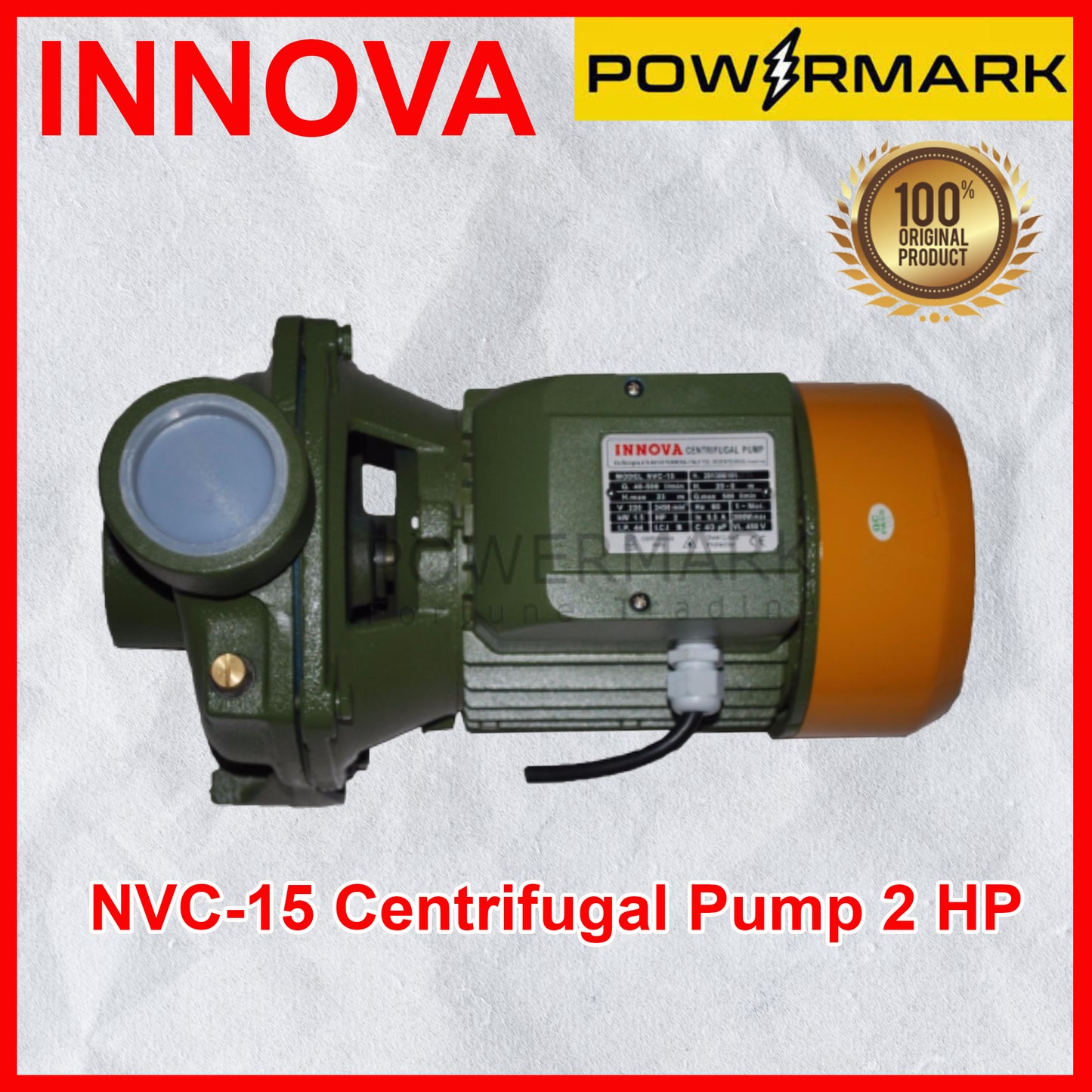 INNOVA NVC-15 Centrifugal Pump 2 HP