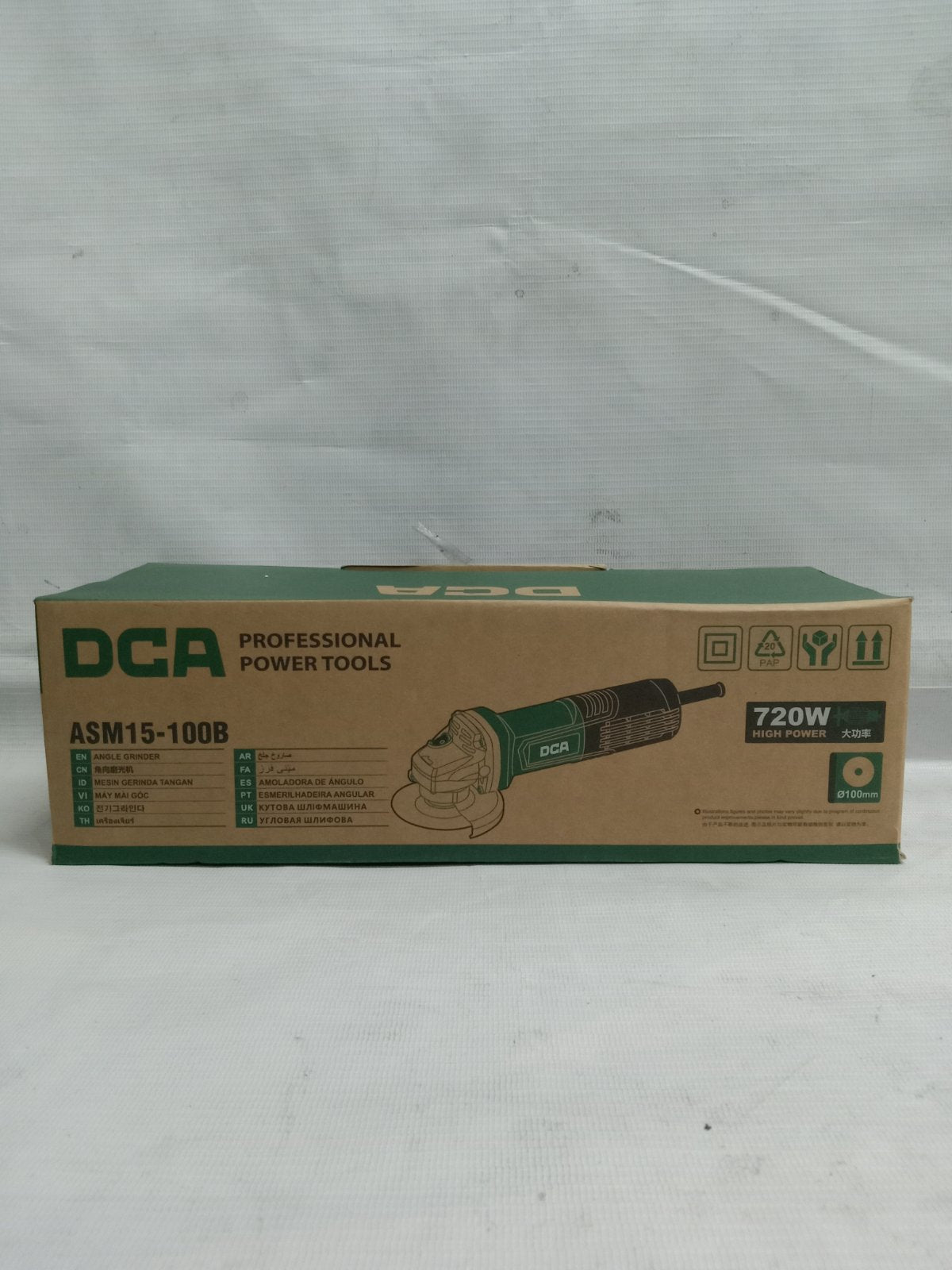 DCA ASM15-100B Angle Grinder 720W