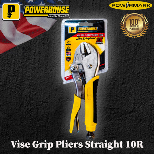 POWERHOUSE Vise Grip Pliers Straight 10R