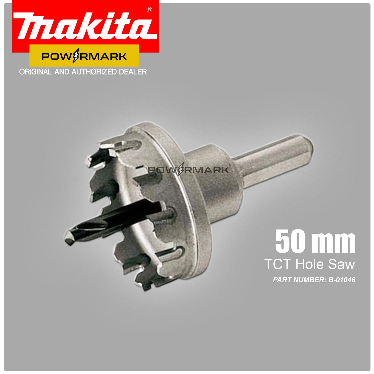 MAKITA B-01046 (50mm") TCT Hole Saw for Metal, Aluminum and PVC