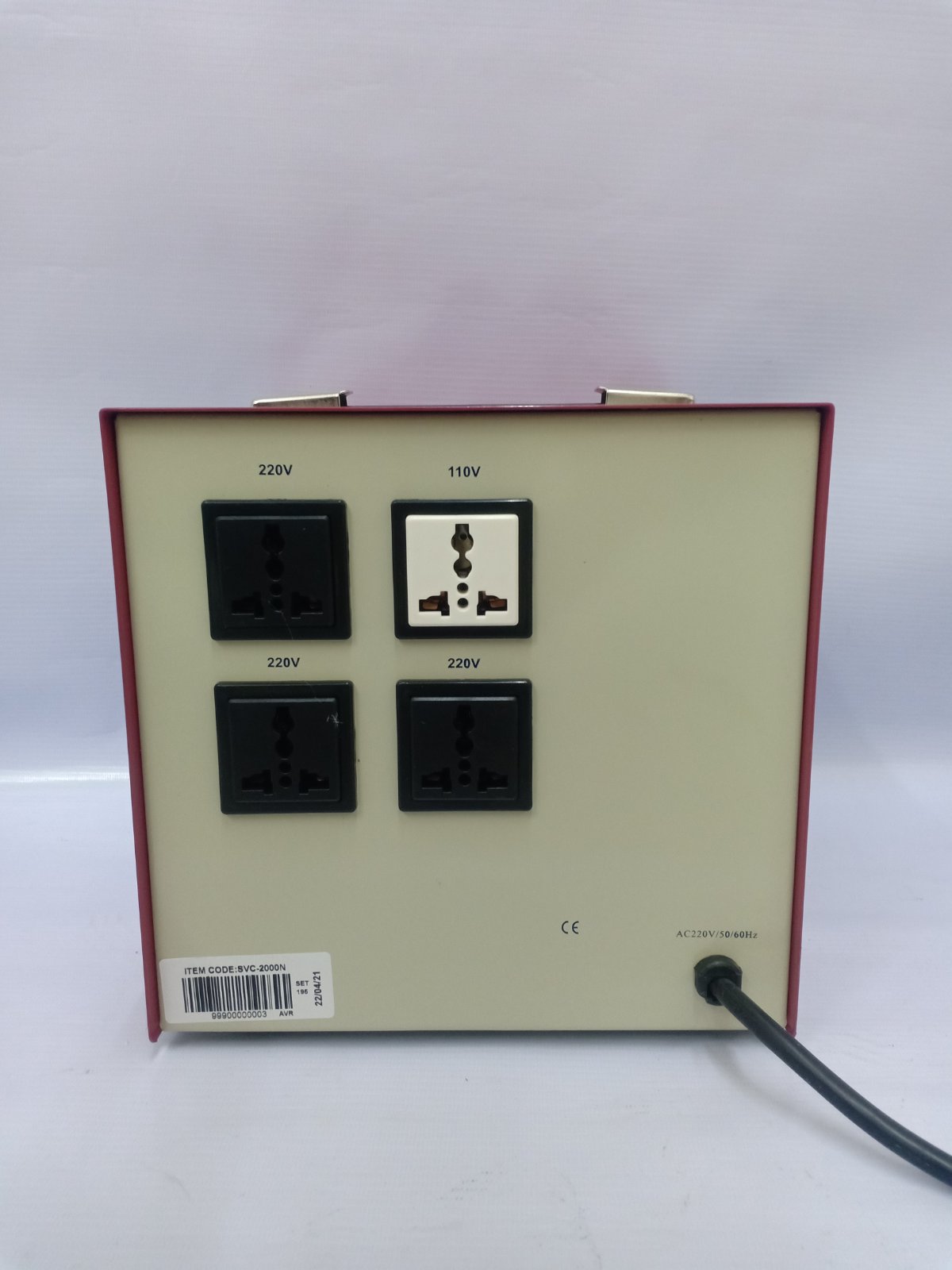 GOLDSOURCE SVC-2000N Automatic Voltage Regulator 2000 Watts