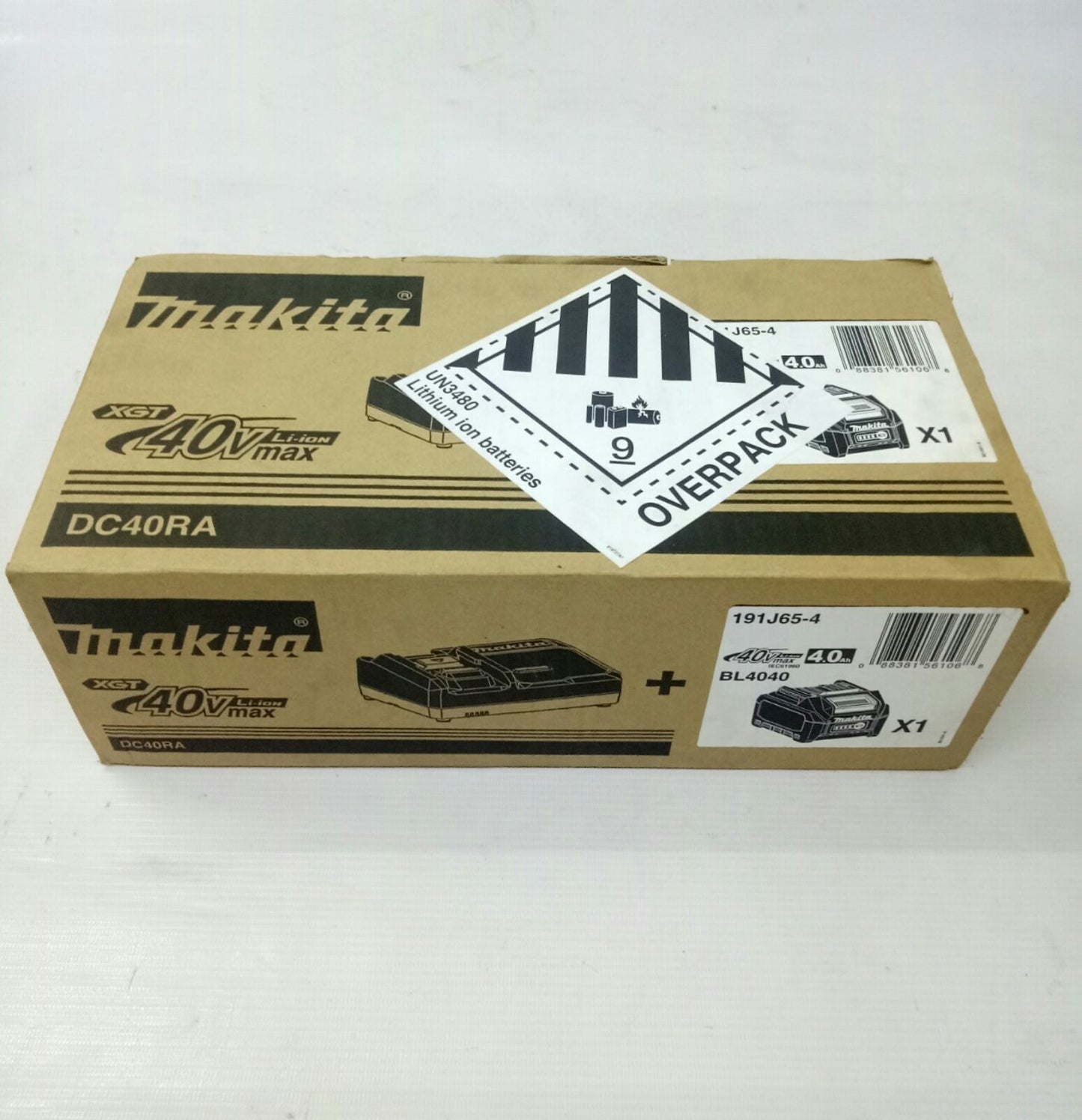 MAKITA 191J65-4 Power Source Starter Kit for Cordless 40Vmax XGT