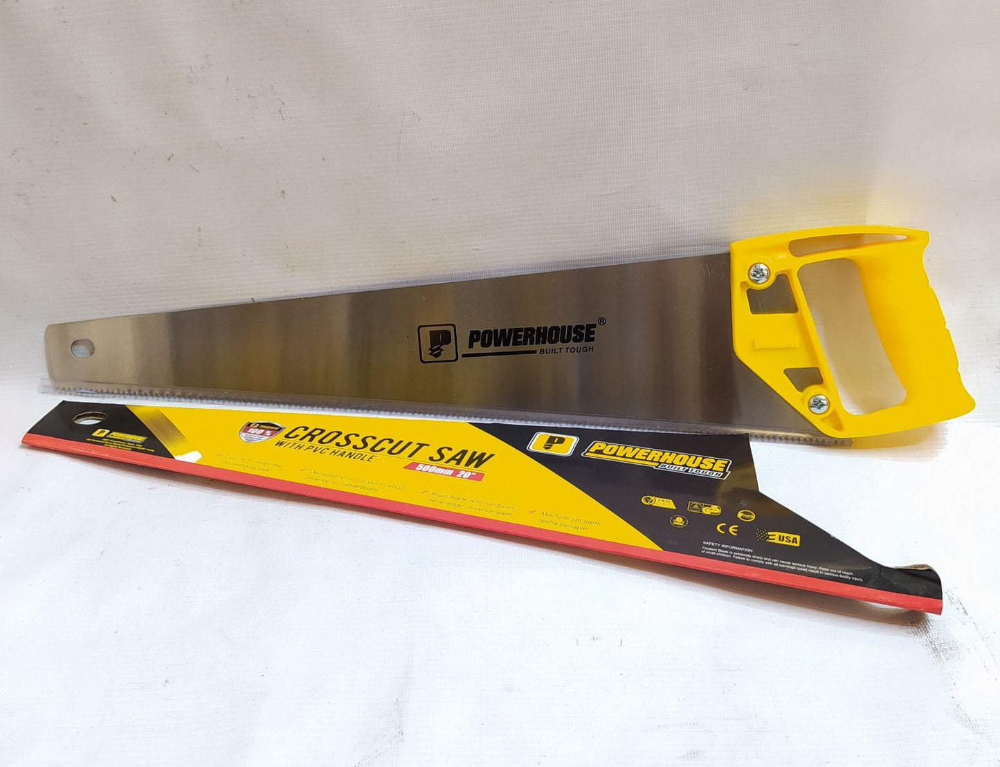 POWERHOUSE Crosscut Saw 20" with PVC Handle