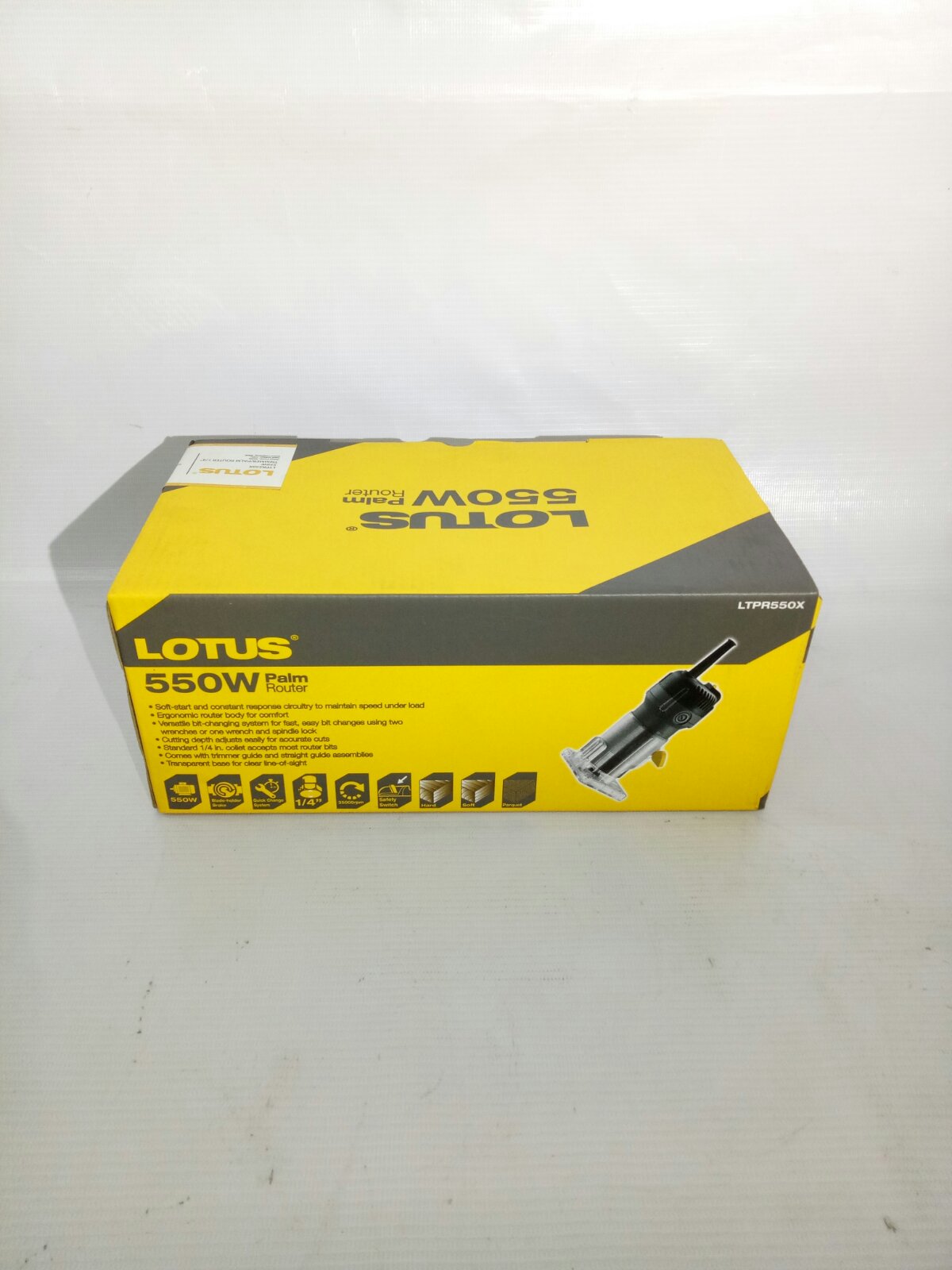LOTUS LTPR550X Palm Router 550W 1/4"