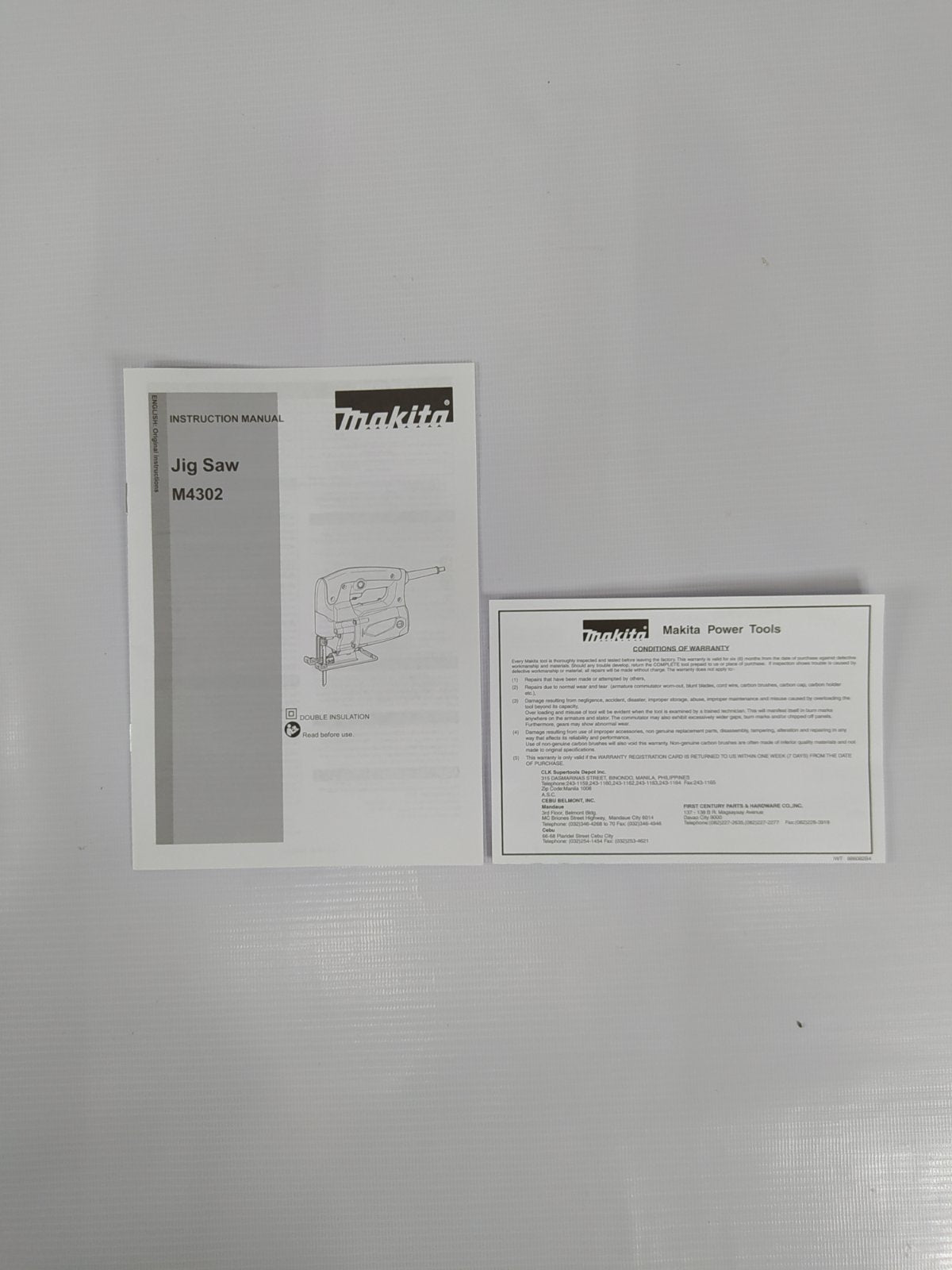 MAKITA M4302M Jig Saw 450W (1-1/16″) Variable Speed