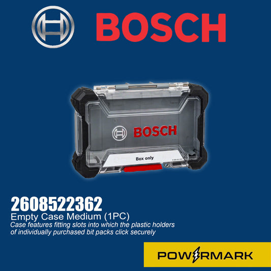 BOSCH 2608522362 Pick and Click Empty Case Medium for Accessories (1PC)