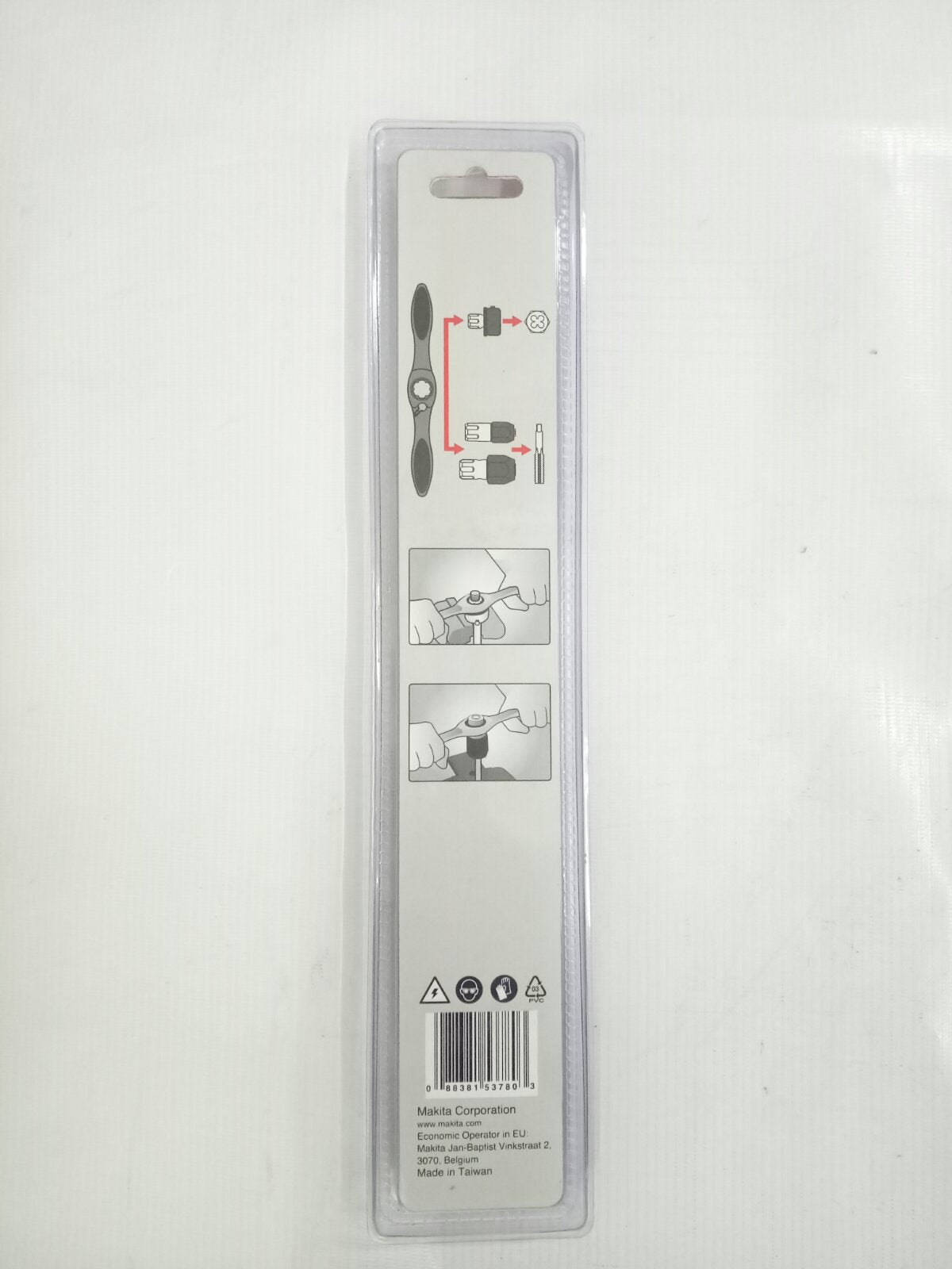 MAKITA B-65626 305mm Pass-Thru Flex Locking Ratchet Socket Handle