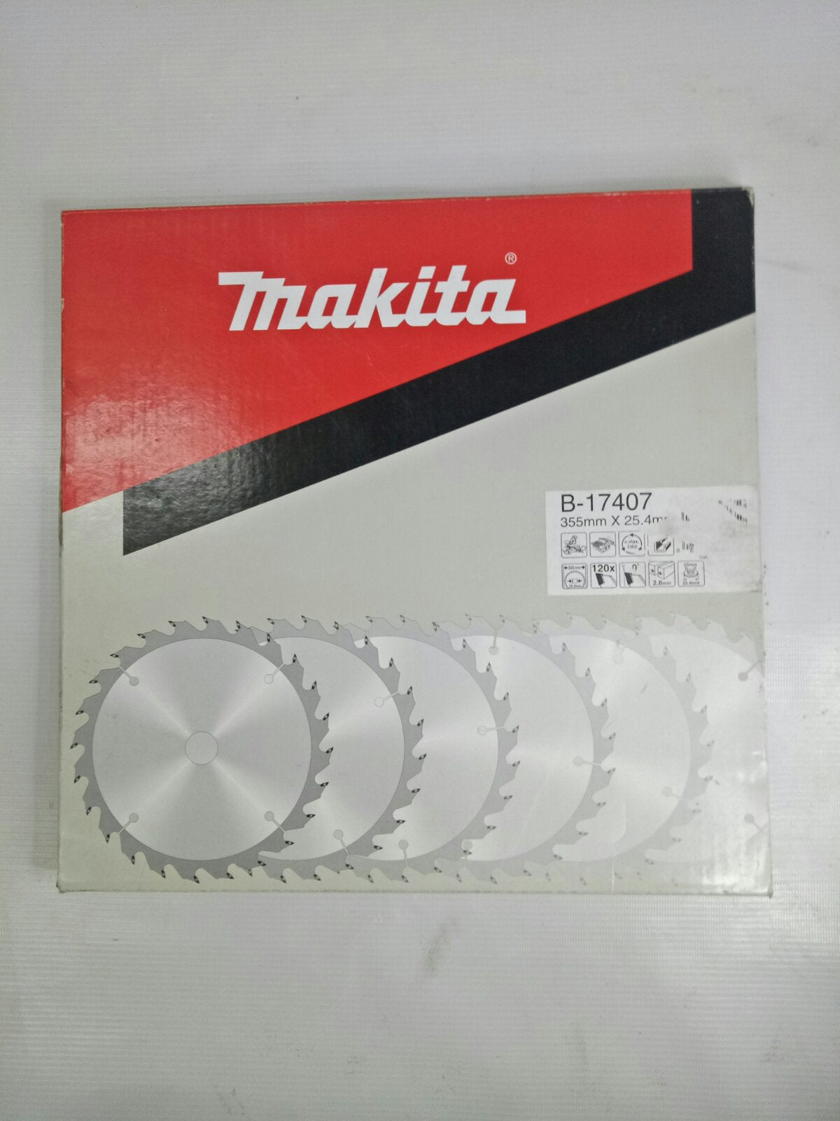 MAKITA B-17407 TCT Circular Saw 14 x 120T (Aluminum)