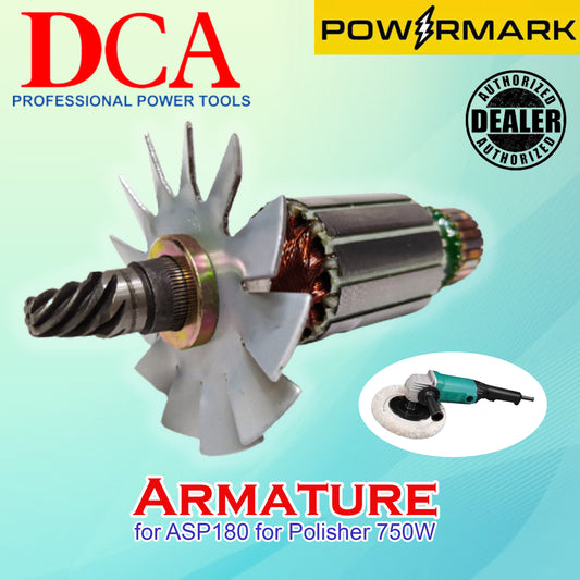 DCA Armature for ASP180 for Polisher 750W