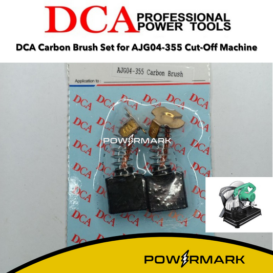 DCA Carbon Brush Set for AJG04-355 Cut-Off Machine