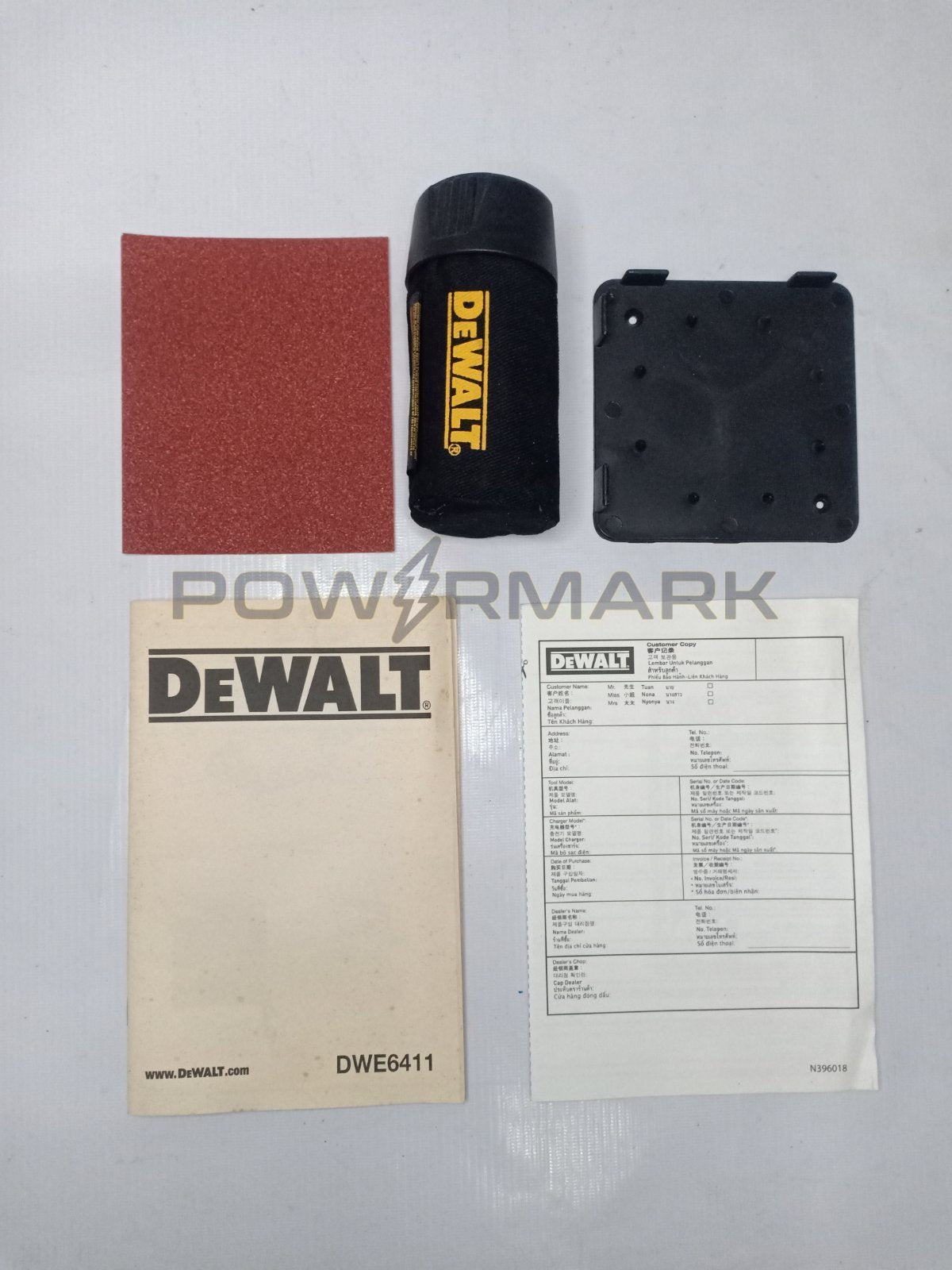 DeWalt DWE6411 Orbital Sander 230W