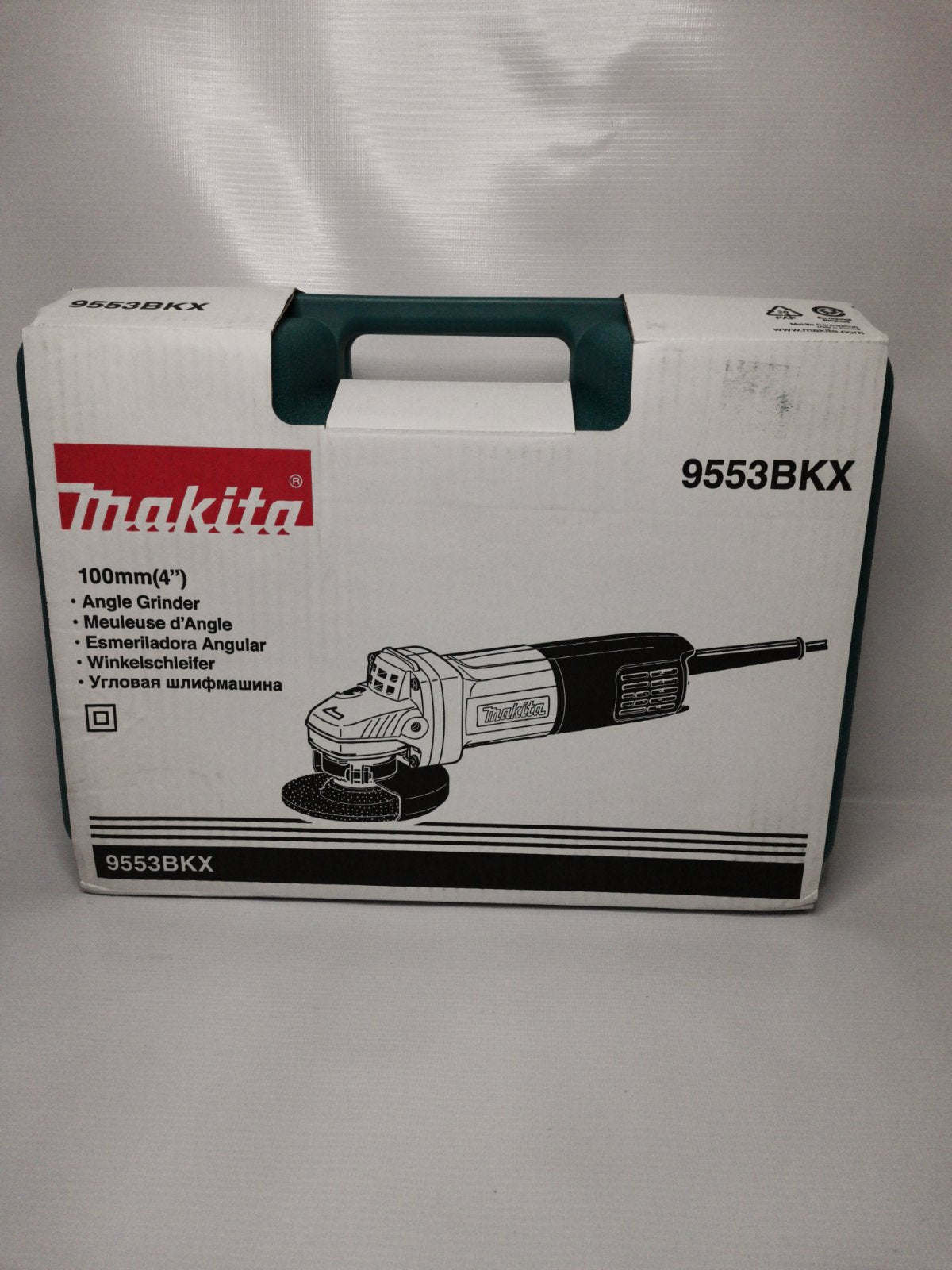 MAKITA 9553BKX Angle Grinder 4” with Carrying Case (710W)