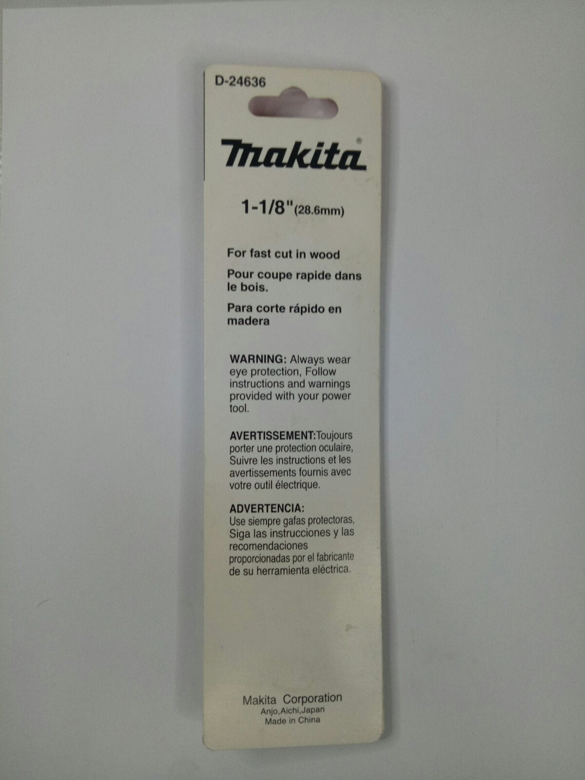 MAKITA D-24636 Flat Bit 1-1/8″