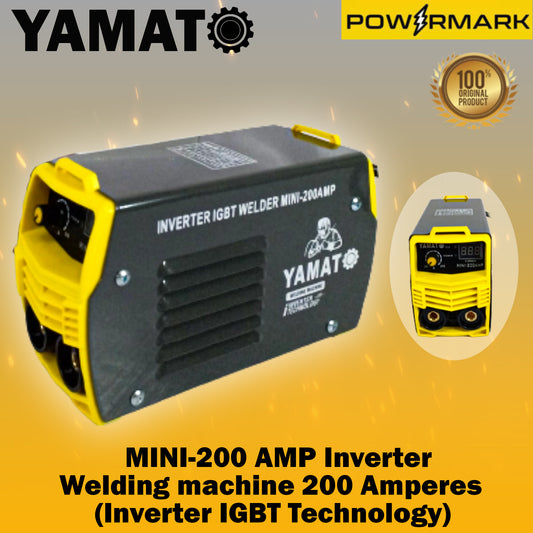 YAMATO MINI-200 AMP Inverter Welding machine 200 Amperes (Inverter IGBT Technology)
