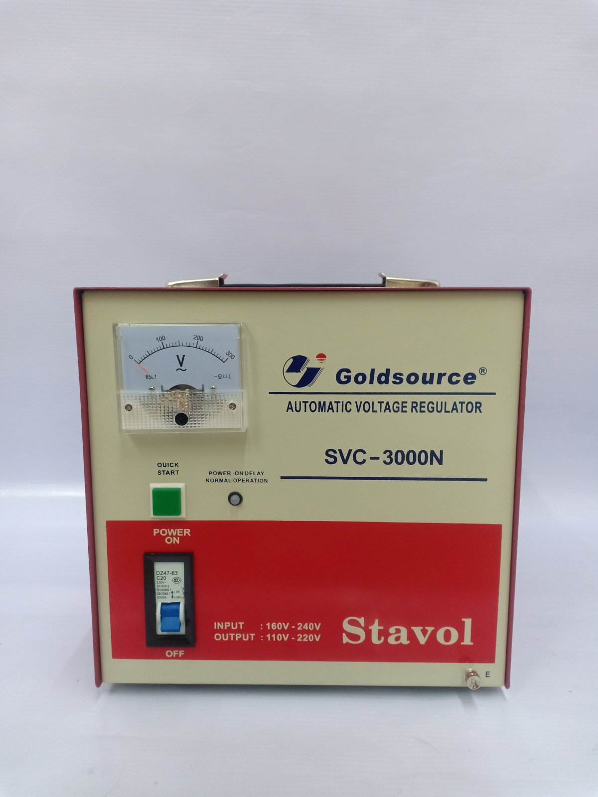 GOLDSOURCE SVC-3000N Automatic Voltage Regulator 3000 Watts