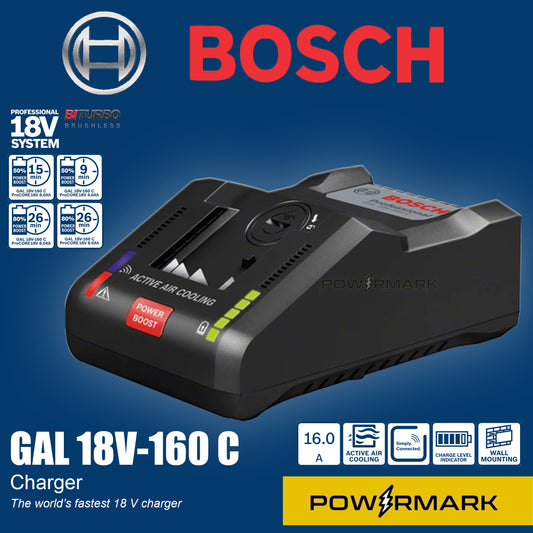 BOSCH GAL 18V-160 C Ultra Fast Charger