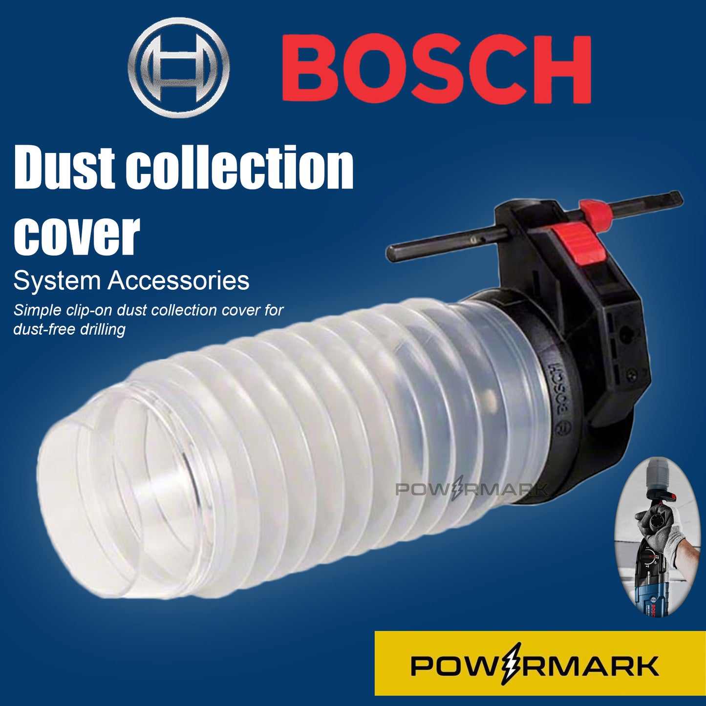 BOSCH 1600A00D6H Dust Collection Cover for All GBH