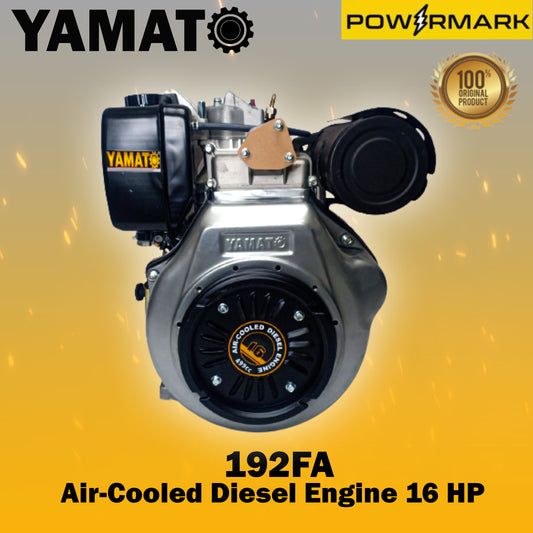 YAMATO 192FA Air-Cooled Diesel Engine 16 HP
