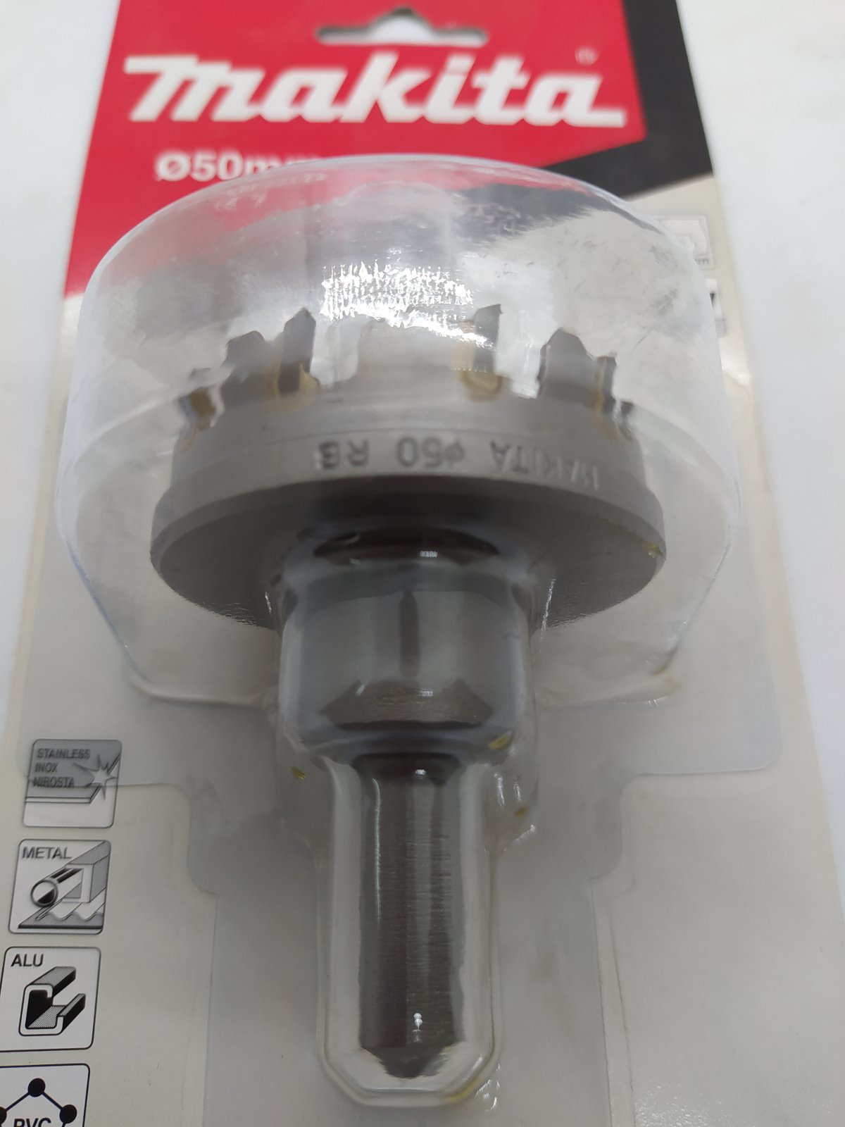 MAKITA B-01046 (50mm") TCT Hole Saw for Metal, Aluminum and PVC