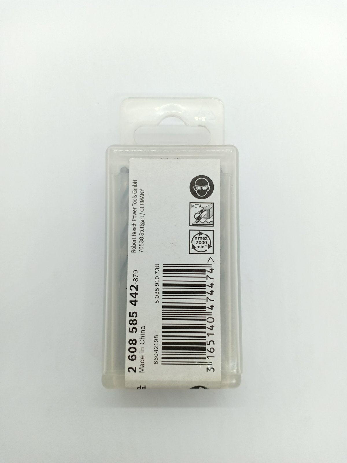 BOSCH 2608585442 HSS-G Drill Bits for Metal 5/32" (10 pcs.)