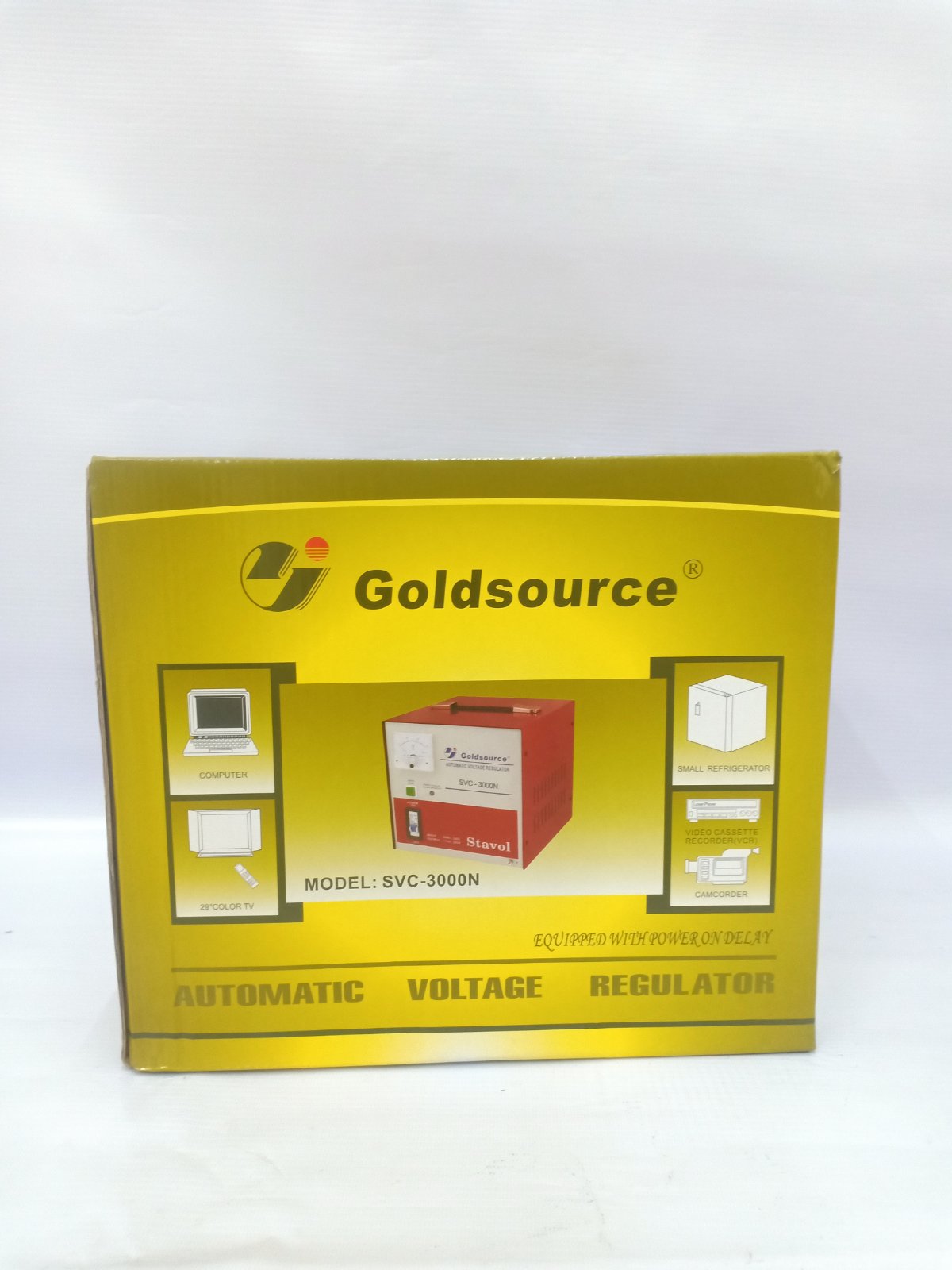 GOLDSOURCE SVC-3000N Automatic Voltage Regulator 3000 Watts
