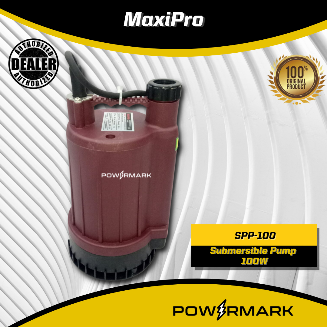MAXIPRO SPP100 Submersible Pump 100W Powermark