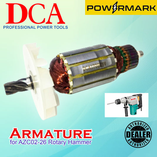 DCA Armature for AZC02-26 Rotary Hammer