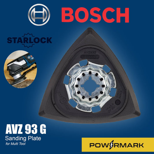 BOSCH 2608000493 Starlock AVZ 93 G Sanding Plates for Multi-Tools