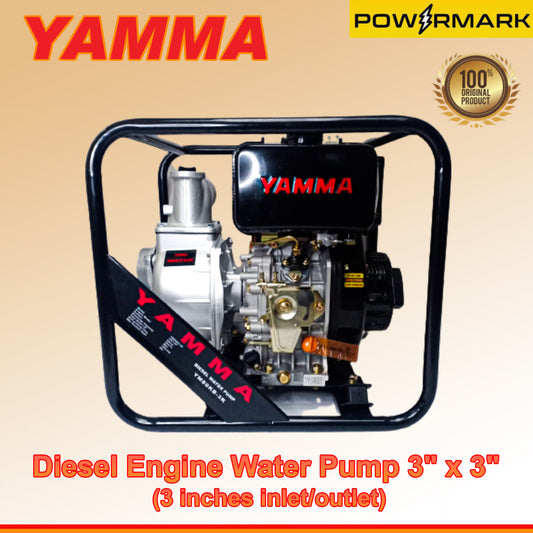YAMMA Diesel Engine Water Pump 3" x 3" (3 inches inlet/outlet)