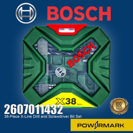 BOSCH 2607011432 38-Piece X-Line Drill and Screwdriver Bit Set