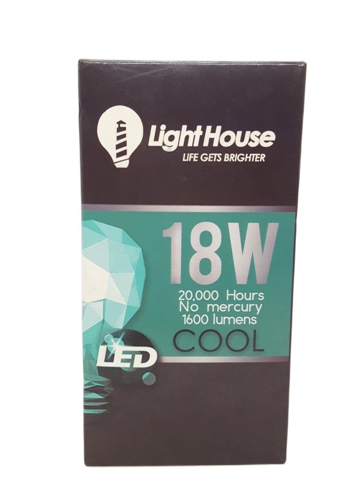LIGHTHOUSE Cool LHA70E27-18W-DL 1600 Lumens 18W