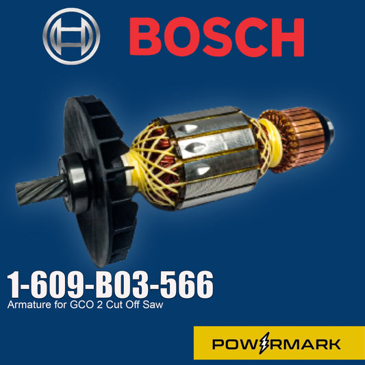 Bosch 1-609-B03-566 Armature for GCO 2 Cut Off Saw