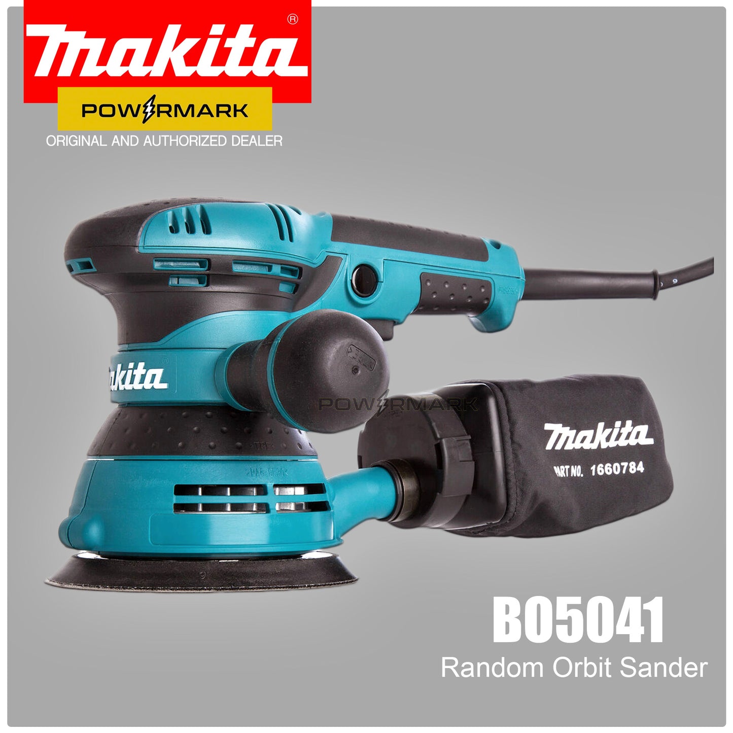 MAKITA BO5041 Random Orbit Sander 300W (4-7/8″)