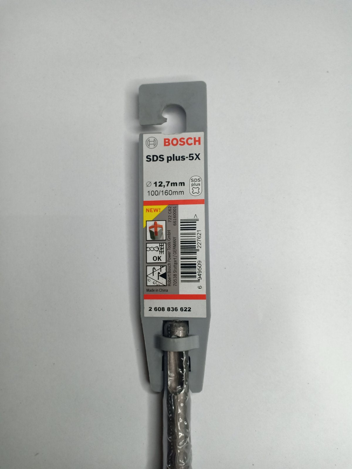 BOSCH 2608836622 SDS Plus - 5X Hammer Drill Bit 12.7 mm