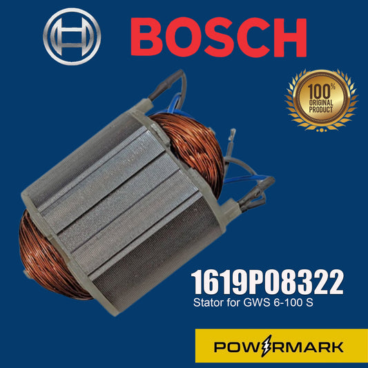 BOSCH 1619P08322 Stator for GWS 6-100 S